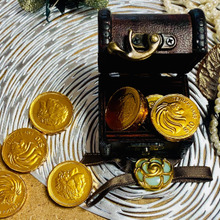 100均の海賊風宝石箱と金貨チョコDeバレンタインが格上〜♪