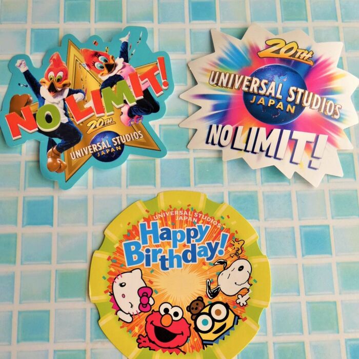 【USJ】な~んとタダで限定ステッカーを貰えちゃう!!