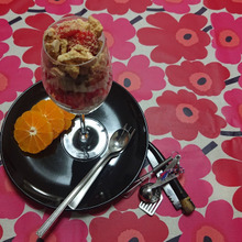 グラスデザート カシュ リオレ アーモ ヨウカ キット イチゴ メレン ミカン🍓👸🍓💜