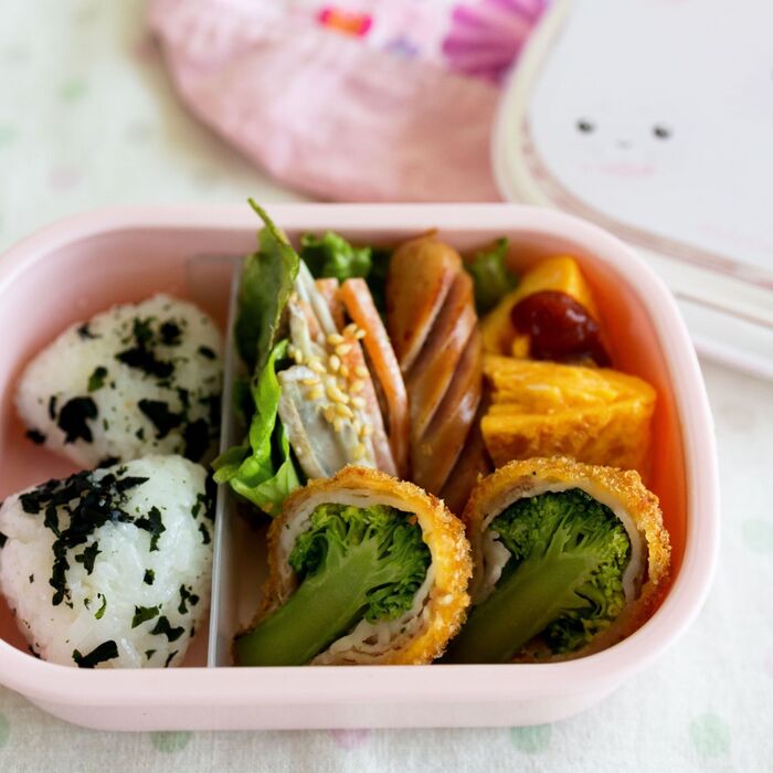 娘の大好き♡を詰めた幼稚園弁当【旬野菜たっぷり♩冷めてもおいしい】