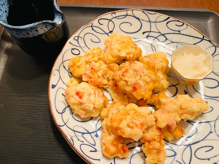 ヘルシーで美味しい♪豆腐のフリッター