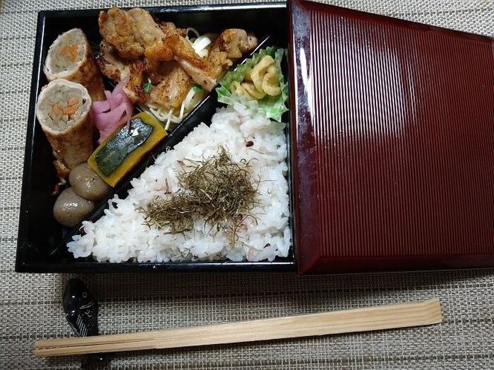お出かけ気分の重箱弁当