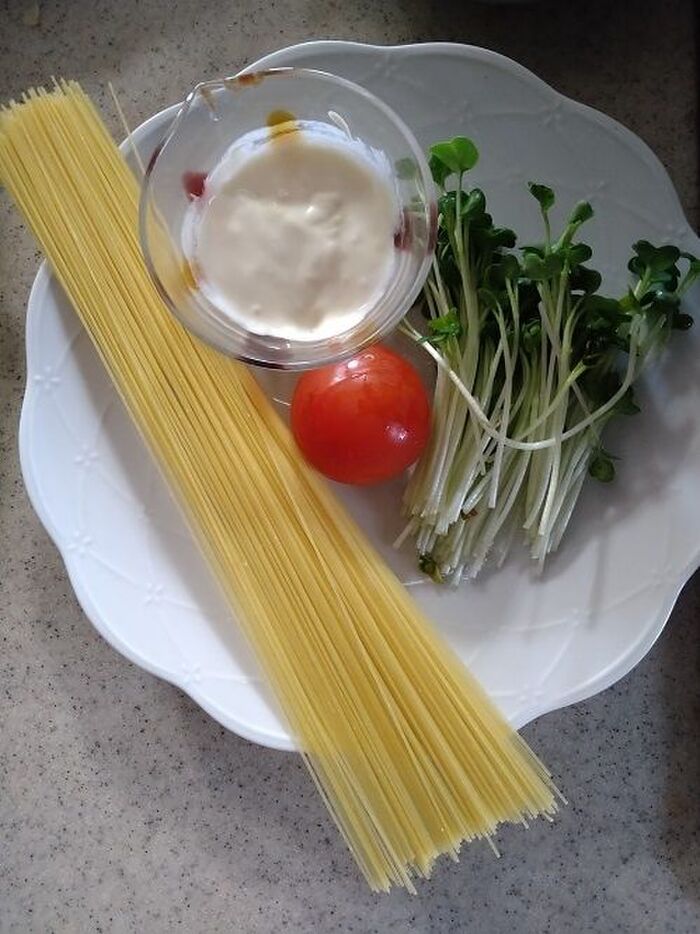 カッペリーニサラダの材料