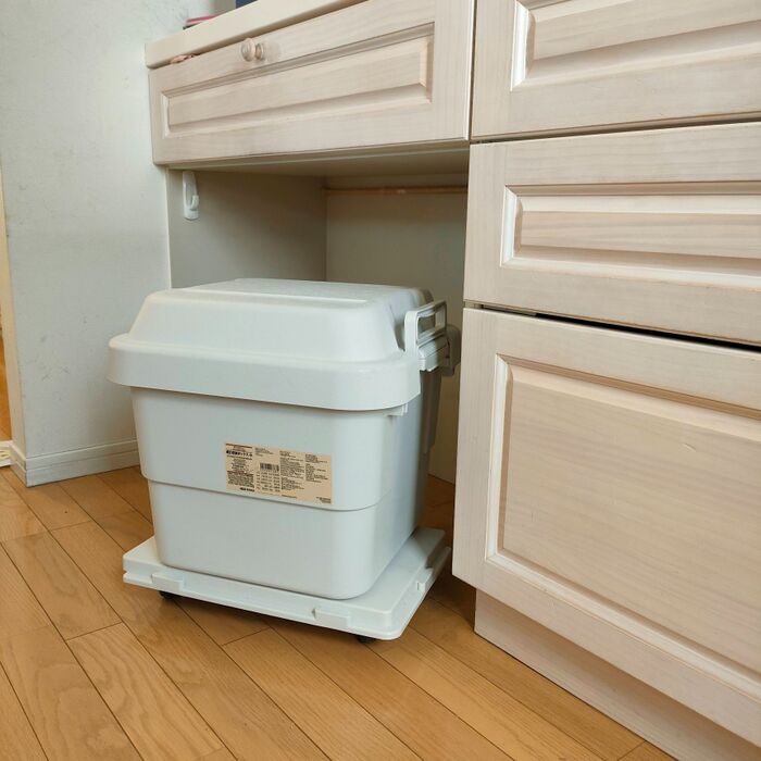 ルール① ストックはこの箱に入る量だけ