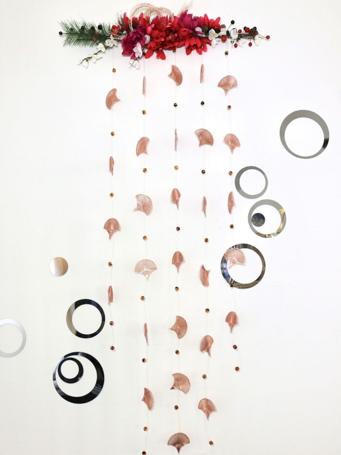 まずは出来上がり画像から。全部100均です♪