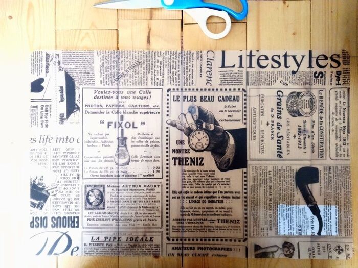 セリアの柔らかい素材のランチョンマットです!