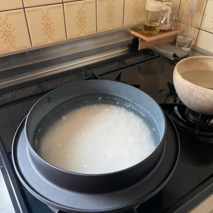 いよいよご飯を炊くときが