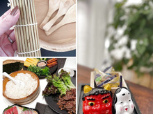 『ミニ巻きす』で手のひらサイズの恵方巻