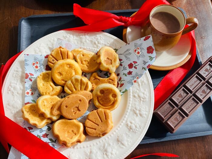 子供の手作りおやつ!美味しく、安く、可愛いく〜ワッフル🎶