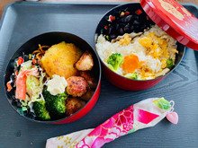 冷めても美味しいお弁当!食品15品目は入っていますよ🎶