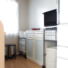 すっきりキッチンのコツは、同色効果をあなどらないこと