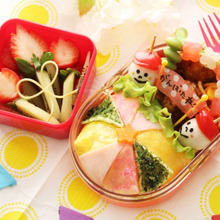 園生活最後のお弁当♡1番の思い出を詰め込んで