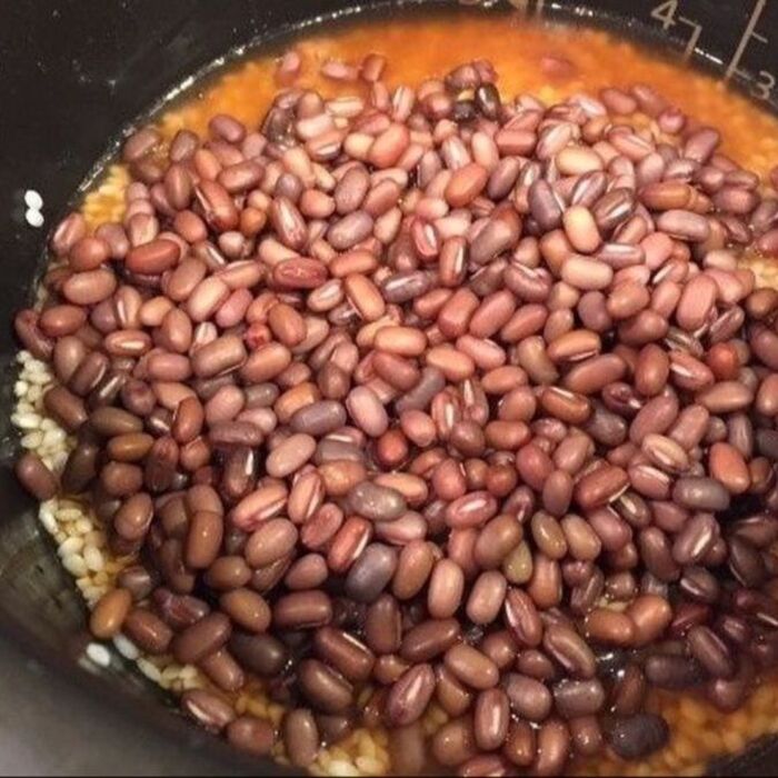 ②もち米の準備 (炊く)