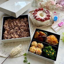 食べやすく工夫した義父の93歳のお誕生日弁当