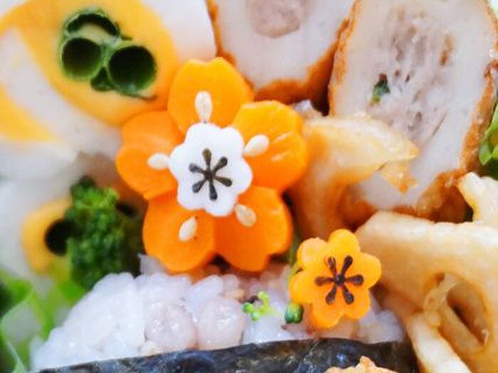 可愛いポイントデコを入れる