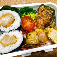 思い出のからむす弁当♡