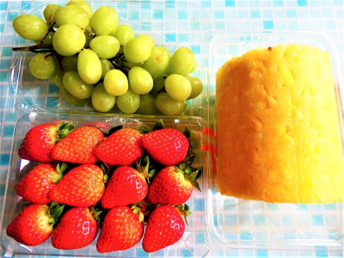 お好みのフルーツで!!