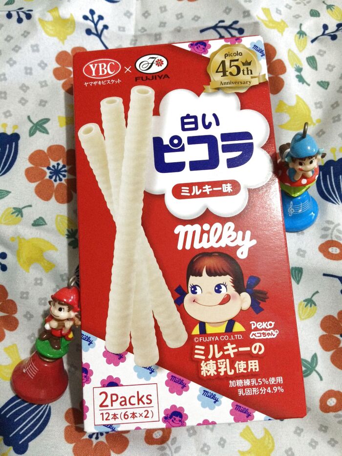 白いピコラ*ペコちゃんとコラボ