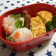 ランチ時間5分?栄養バランスおにぎり弁当