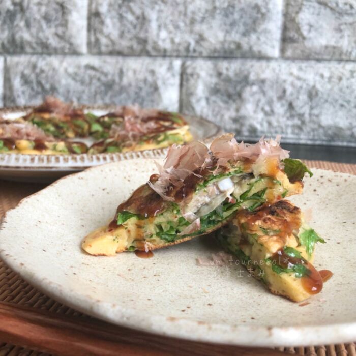 ☆お好みで、お好みソースやマヨネーズ・かつお節・青海苔をかけてお召し上がりください!