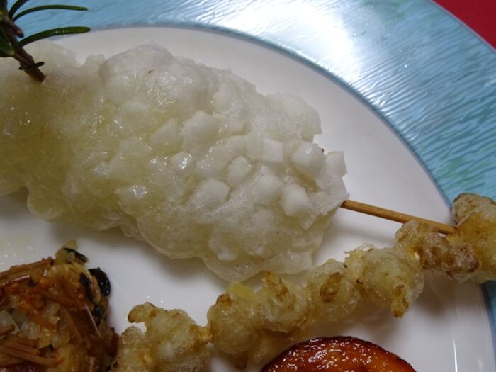 チョロギ餅衣焼き