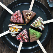 トッピングを楽しむ♪レアチーズチョコバー