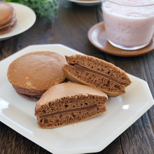 子どもと一緒に作れる♪ふんわりチョコどら焼き