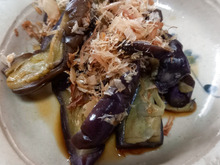 レンチン#簡単#ポン酢かけるだけの茄子のおかず