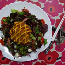 👩🌾👨🌾 サラダを主食にするidea、もちパパstyle !! 👩🌾👨🌾👩