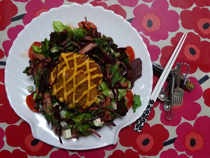👩🌾👨🌾 サラダを主食にするidea、もちパパstyle !! 👩🌾👨🌾👩