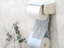 型ハサミ不要!100円トイレペーパーホルダーの作り方