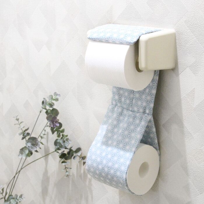 型ハサミ不要!100円トイレペーパーホルダーの作り方