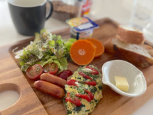 ママ大助かり❣後片付け楽々♬我が家流”トレイごはん”