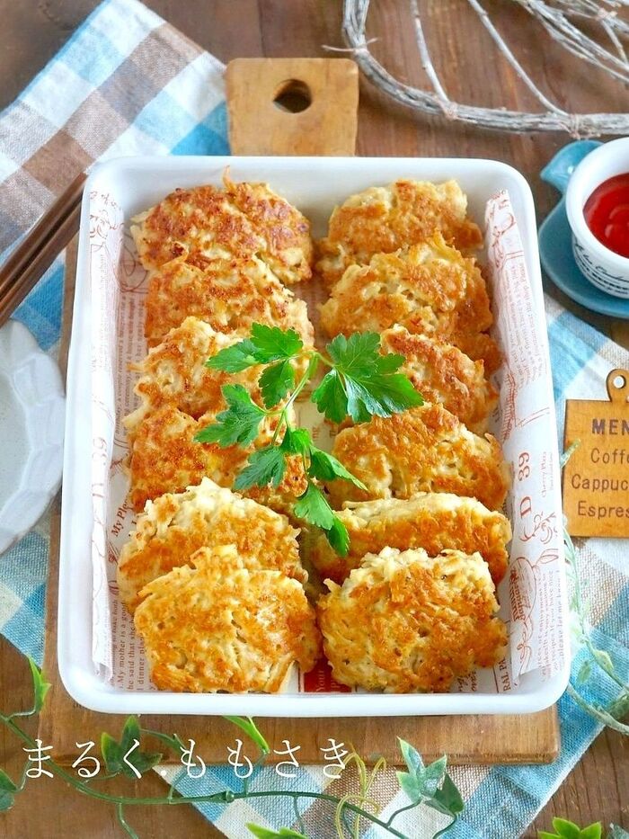 1個あたり糖質が2.3g!オートミールとエノキのまるでチキンナゲット♪