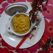 かんずりマヨのポテサラ、ベーコンとバターナッツが出会った~