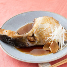 ぶりかまの煮物♪フライパンで簡単こってり味