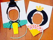 やらずにはいられない?!ひなまつり顔ハメボード