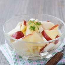 カブとりんごのサラダ