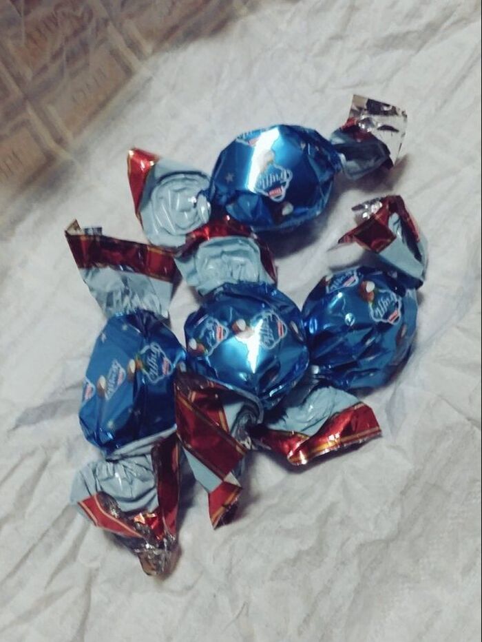 ペパナプでチョコをくるむ