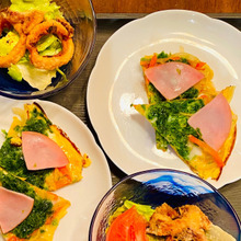 野菜が高い時は、旬の海藻に目を向けて♪あおさのり使ってスペイン風オムレツ