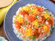 難しい工程は無し!ミモザが可愛さアップのちらし寿司♡