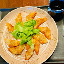 ワンタン揚げ!
