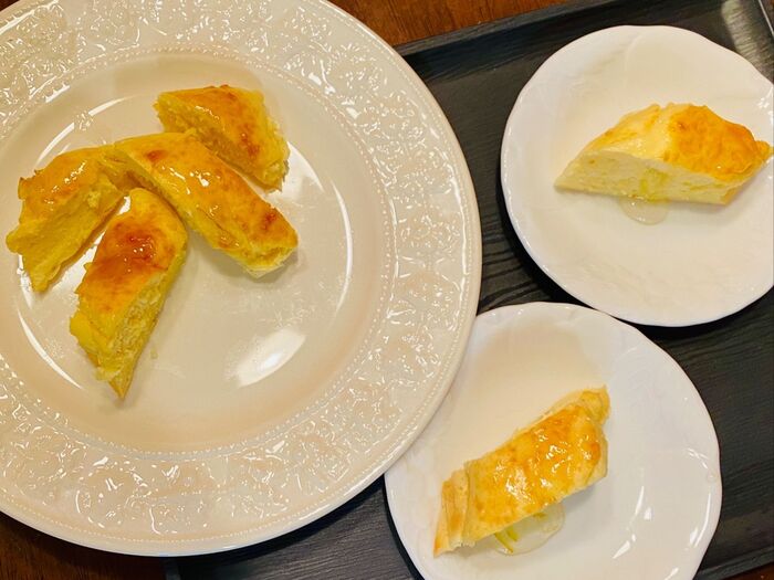油なしDEあっという間に出来るヨーグルトゆずケーキ(*^◯^*)
