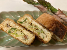 栃尾揚げのはさみ焼き