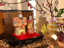 素麺の空き木箱、毎年ここに使っています♡