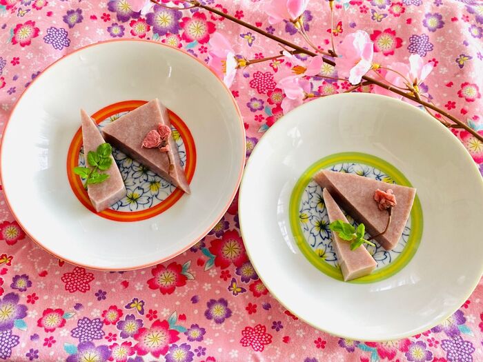 簡単!牛乳パックでこし餡ミルク羊羹!手土産にも可愛い(*´∀`)♪