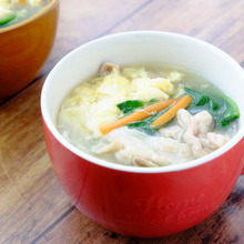 【くらし薬膳】潤いたっぷり♪豚肉とたまごのおかずスープ~気血を補う薬膳