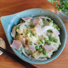 ♪グリンピースと新玉ねぎのポテトサラダ♪