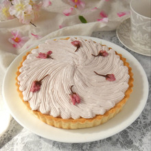 桜クリームタルト