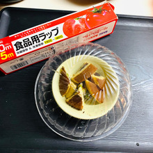 小さなことからコツコツと!ラップはあまり使わないようにしています